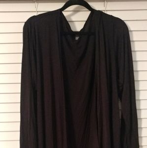 A.n.a Black cotton jacket 1X